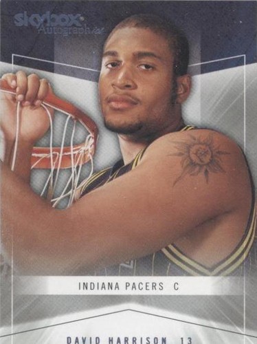 2004-05 Skybox Autographics - David Harrison #66