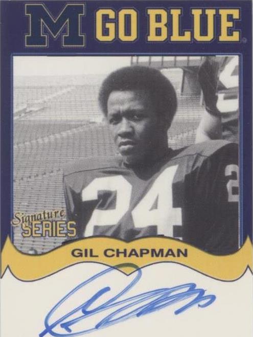 2004 TK Legacy Michigan Wolverines Gil Chapman #MGB85
