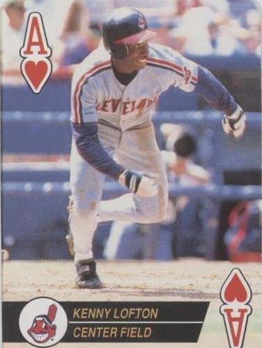 1994 Bicycle Baseball Aces Playing Cards - Kenny Lofton #AH