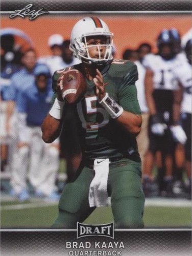 2017 Leaf Draft Brad Kaaya #05
