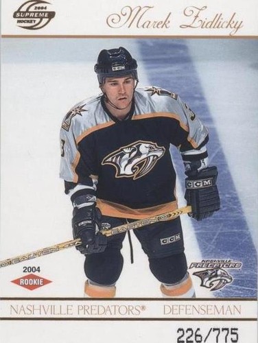 2003-04 Pacific Supreme - Marek Zidlicky #126