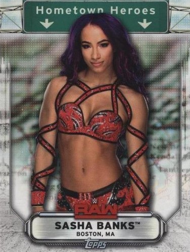 2019 Topps WWE Raw - Sasha Banks #HH-36