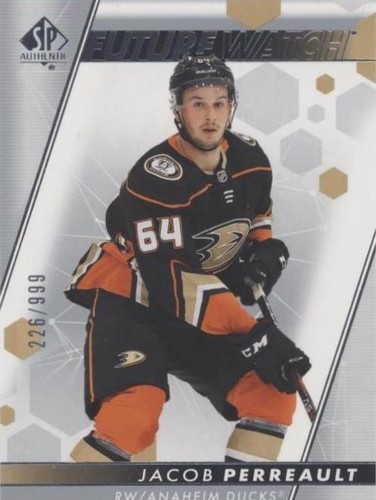 2022-23 SP Authentic - Jacob Perreault #109
