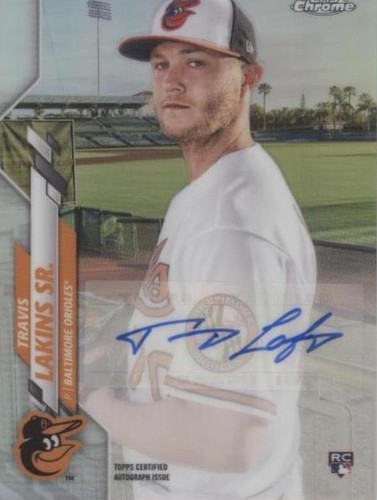2020 Topps Chrome Update Series - Travis Lakins #USA-TLA
