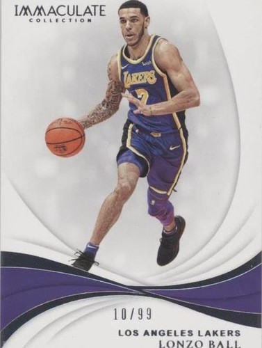 2018-19 Panini Immaculate Collection - Lonzo Ball #56