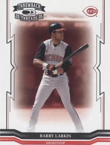 2005 Donruss Throwback Threads - Barry Larkin #162
