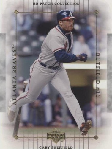 2003 Upper Deck Patch Collection - Gary Sheffield #8