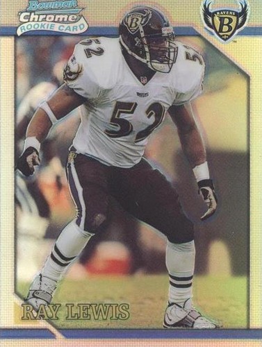 2001 Bowman Chrome Ray Lewis #BRC2
