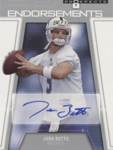 2006 Fleer Hot Prospects Josh Betts #HP-JB