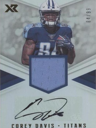 2017 Panini XR Corey Davis #RSA-CD