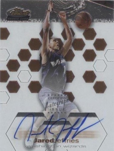 2002-03 Topps Finest - Jared Jeffries #107