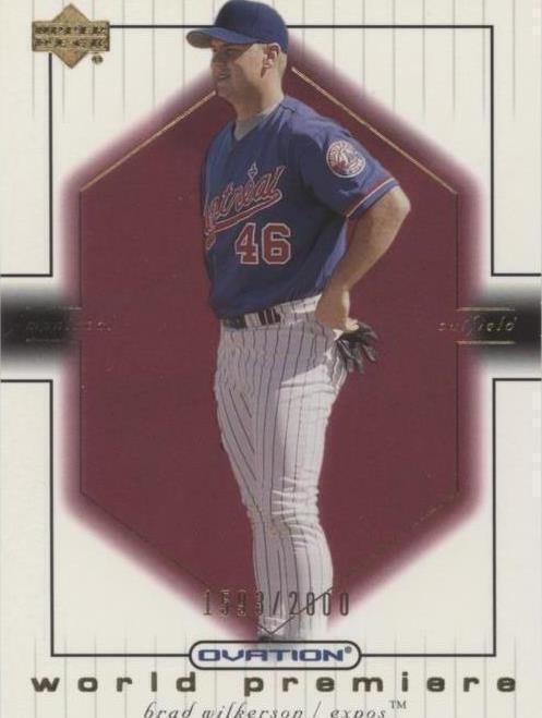 Upper Deck Ovation 2001 - Brad Wilkerson #82