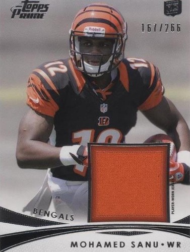 2012 Topps Prime Mohamed Sanu #PR-MS