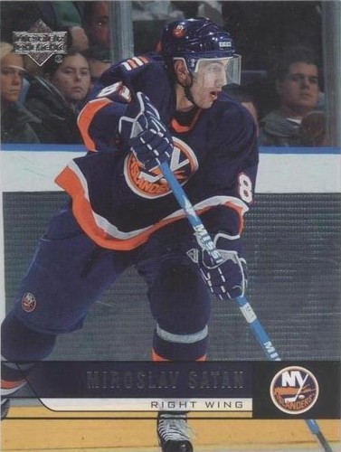 2006-07 Upper Deck Mini Jersey Collection Miroslav Satan #63