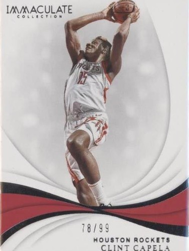2018-19 Panini Immaculate Collection - Clint Capela #67
