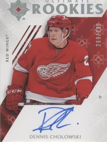 2018-19 Upper Deck Ultimate Collection - Dennis Cholowski #57