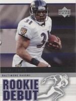 2005 Upper Deck Rookie Debut Jamal Lewis #7