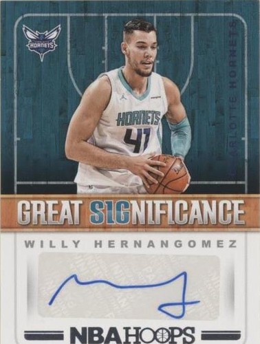 2018-19 Panini NBA Hoops - Willy Hernangomez #GS-WH