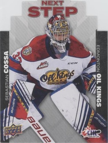 2021-22 Upper Deck CHL - Sebastian Cossa #NS-18