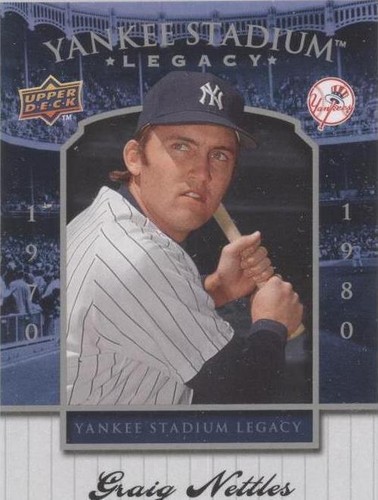 2008 Upper Deck Yankee Stadium Legacy Stadium Box Set - Graig Nettles #48