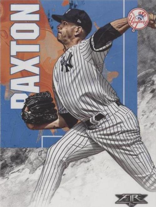 2019 Topps Fire - James Paxton #143