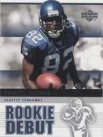 2005 Upper Deck Rookie Debut Darrell Jackson #88
