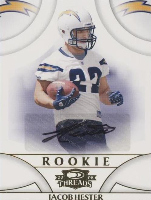 2008 Donruss Threads Jacob Hester #185