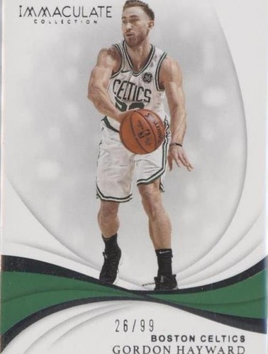 2018-19 Panini Immaculate Collection - Gordon Hayward #96