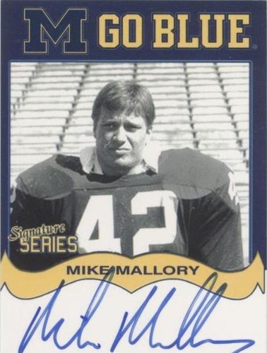 2004 TK Legacy Michigan Wolverines Mike Mallory #MGB72
