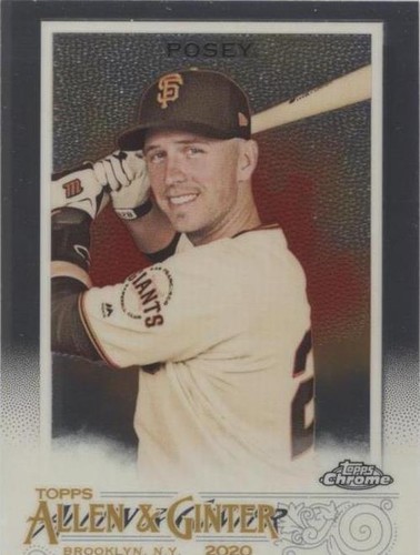 2020 Topps Allen & Ginter Chrome - Buster Posey #111