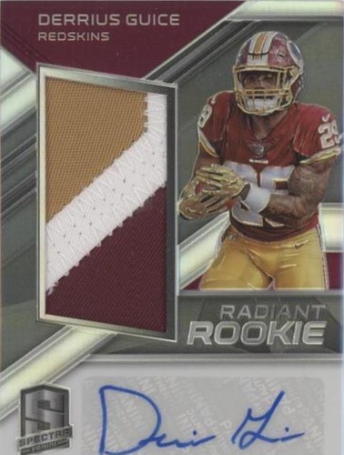 2018 Panini Spectra Derrius Guice #RR-DG
