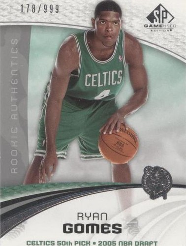 2005-06 SP Game Used Edition - Ryan Gomes #124