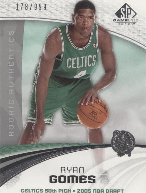 2005-06 SP Game Used Edition - Ryan Gomes #124
