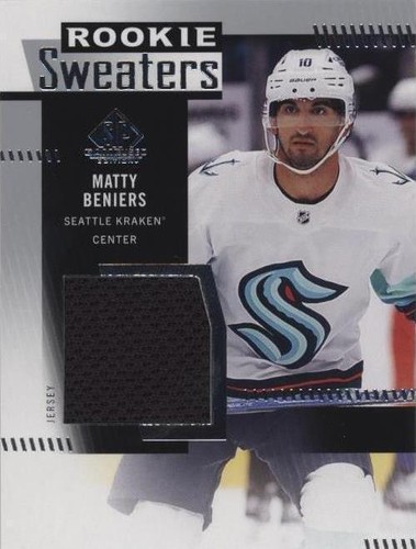 2022-23 Upper Deck SP Game Used - Matty Beniers #RS-MB