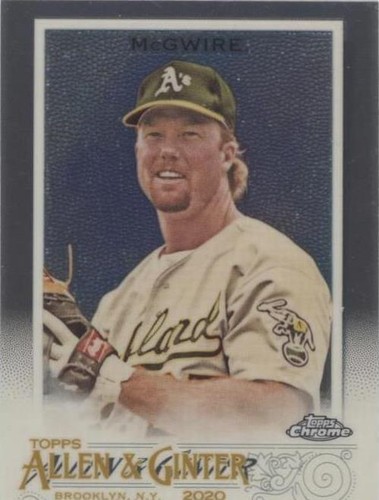 2020 Topps Allen & Ginter Chrome - Mark McGwire #73