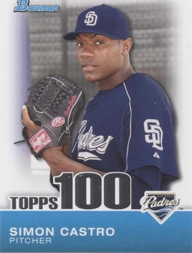 2010 Bowman - Simon Castro #TP91