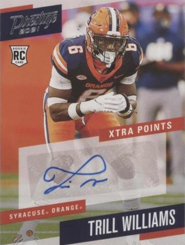 2021 Panini Chronicles Draft Picks Trill Williams #PS-TRW