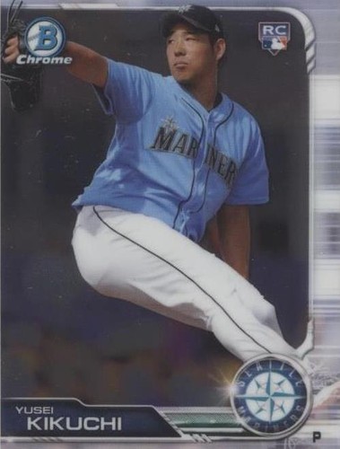 2020 Bowman Chrome #39 Yusei Kikuchi Green Refractor #/99 | eBay