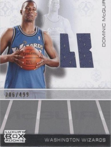 2007-08 Topps Luxury Box - Dominic McGuire #RR DM