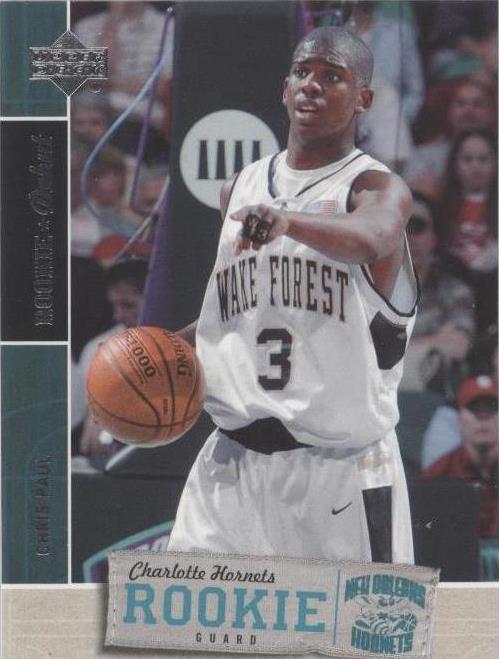 2005-06 Upper Deck debut novato - Chris Paul #103