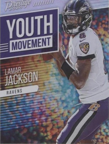 2020 Panini Prestige Lamar Jackson #YM-LJ