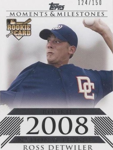 2008 Topps Moments & Milestones - Ross Detwiler #178