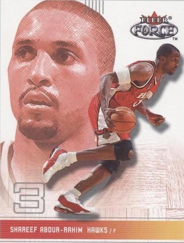 2001-02 Fleer Force - Shareef Abdur-Rahim #91