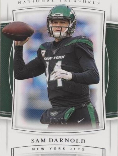 2019 Panini National Treasures Sam Darnold #32