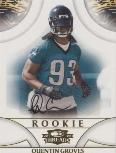 2008 Donruss Threads Quentin Groves #226