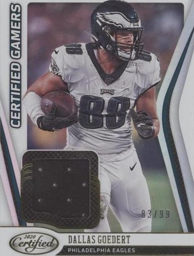 2020 Panini Certified Dallas Goedert #CG-DG