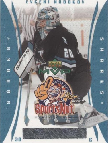 2003-04 Upper Deck MVP - Evgeni Nabokov #SN73