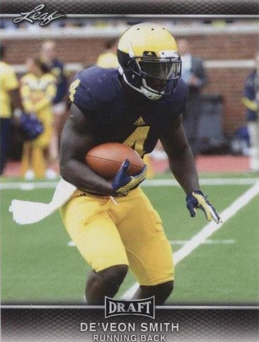 2017 Leaf Draft De'veon Smith #23