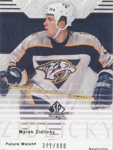 2003-04 SP Authentic - Marek Zidlicky #105