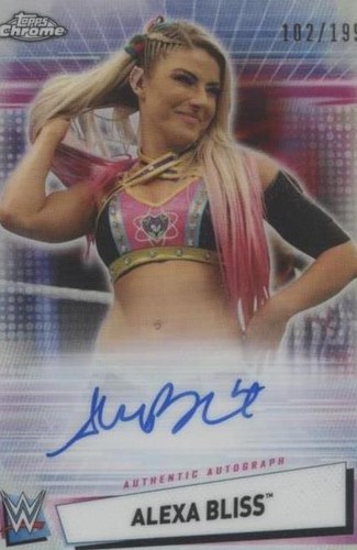 2021 Topps Chrome WWE - Alexa Bliss #A-AB